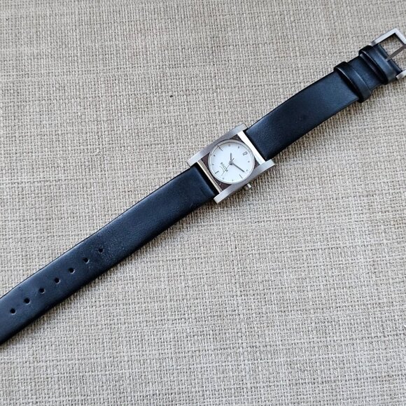 Boccia Titanium Women Watch Swiss Quartz Black Genuine Leather Band Analog Watch - Picture 9 of 13